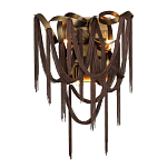 Бра с изогнутыми металлическими лентами и цепочками Atlantis Chain варинант исполнения - 3 | Loft Concept в Рязани