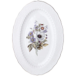 Обеденный сервиз из фарфора с рисунком цветов на 6 персон 23 предмета Garden Whisper Porcelain Set  варинант исполнения - 7 | Loft Concept в Рязани