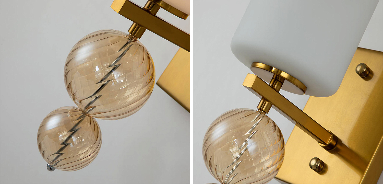 Бра Blown Glass Balloons Wall Lamp Бра Blown Glass Balloons Wall Lamp - Loft-Concept в Рязани