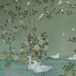 Обои ручная роспись Harpsden blue варинант исполнения - 1 | Loft Concept в Рязани