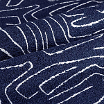 Мебельная ткань Букле синий цвет 140 см T3-8 варинант исполнения - 1 | Loft Concept в Рязани