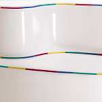 Дизайнерский модульный диван волнистой формы с цветным принтом Poltronova Superonda Sofa варинант исполнения - 39 | Loft Concept в Рязани