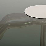 Столик журнальный на основании в виде фигурки девушки Maiden варинант исполнения - 2 | Loft Concept в Рязани