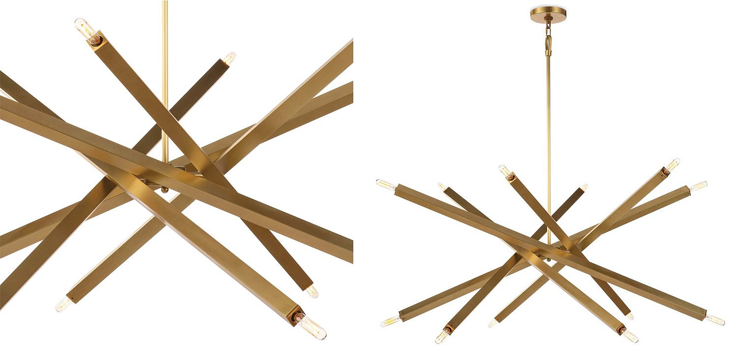 Люстра Blathmac Brass Chandelier Люстра Blathmac Brass Chandelier - Loft-Concept в Рязани