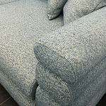 Дизайнерский Диван Lancaster Серо-голубое букле варинант исполнения - 1 | Loft Concept в Рязани