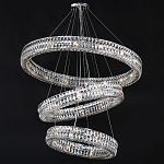 Хрустальная Люстра Элизабет из трех колец Хром  варинант исполнения - 1 | Loft Concept в Рязани