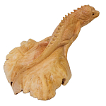 Статуэтка из дерева игуана Animals of the World варинант исполнения - 5 | Loft Concept в Рязани