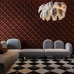 Гипсовая 3D Панель AZTECA варинант исполнения - 1 | Loft Concept в Рязани