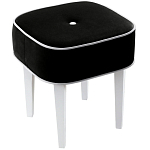 Квадратный мягкий пуф на белых ножках Winton Pouf Square варинант исполнения - 9 | Loft Concept в Рязани