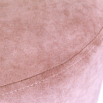 Банкетка овальная пыльно-розовый велюр на 4-х металлических ножках золотого цвета SANJAY варинант исполнения - 5 | Loft Concept в Рязани