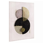 Панно декоративное с объемным эффектом Asymmetry варинант исполнения - 1 | Loft Concept в Рязани