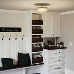 Потолочный светильник со стеклянным плафоном в виде купола Quoizel варинант исполнения - 16 | Loft Concept в Рязани