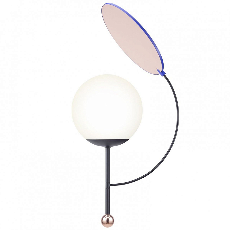 Бра SACHI SACHA WALL LAMP Белый Черный Синий Бра SACHI SACHA WALL LAMP Белый Черный Синий в Рязани | Loft Concept