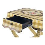 Приставной столик с ящиком в стиле ретро Vintage Rustic Tablecloth варинант исполнения - 3 | Loft Concept в Рязани
