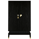 Платяной шкаф Elsa Dreams Black с 2-мя фасадами варинант исполнения - 5 | Loft Concept в Рязани