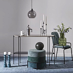 Подсвечник фигурный голубой Bright Accent 33 см варинант исполнения - 4 | Loft Concept в Рязани