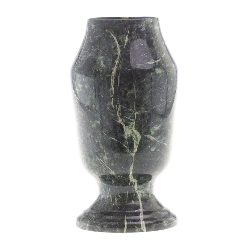 Ваза декоративная из камня змеевик Vase Serpentine Змеевик Ваза декоративная из камня змеевик Vase Serpentine Змеевик в Рязани | Loft Concept