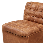 Модульное кожаное кресло Maxence Lounge Leather Armchair варинант исполнения - 2 | Loft Concept в Рязани