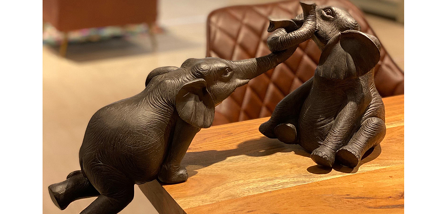 Статуэтка Two Elephants Статуэтка Two Elephants - Loft-Concept в Рязани