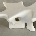 Кофейный стол природной формы Sirius White Coffee Table варинант исполнения - 1 | Loft Concept в Рязани