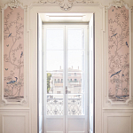 Обои ручная роспись Earlham Almost Mauve варинант исполнения - 3 | Loft Concept в Рязани