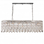 Люстра овальная с хрустальными подвесками Roul Crystal Light варинант исполнения - 6 | Loft Concept в Рязани