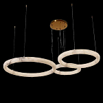 Люстра с 3-мя кольцами из натурального камня Minerals of Light варинант исполнения - 2 | Loft Concept в Рязани