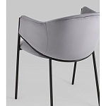 Стул Brace велюр молочный варинант исполнения - 3 | Loft Concept в Рязани