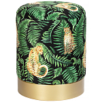 Пуф Leopards in the ferns варинант исполнения - 1 | Loft Concept в Рязани