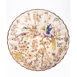 Чаша с цветочным орнаментом на ножке в виде бронзового ангела Eden Garden варинант исполнения - 4 | Loft Concept в Рязани