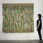 Художественный панно макраме Wall decor Voice the Forest варинант исполнения - 1 | Loft Concept в Рязани