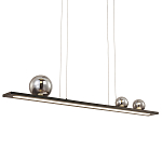 Светодиодная линейная люстра IONA Сhandelier black 103 варинант исполнения - 1 | Loft Concept в Рязани