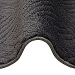 Ковер из полиэстера Black and white continent варинант исполнения - 3 | Loft Concept в Рязани