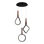 Подвесной светильник с геометрическими источниками света Geometric Architecture of Light варинант исполнения - 1 | Loft Concept в Рязани