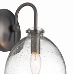 Бра с куполообразным прозрачным плафоном Glass Dome with Seeds варинант исполнения - 1 | Loft Concept в Рязани