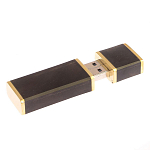 Флешка на 32 гб из натурального камня Обсидиан Черный Stone Flash Drive варинант исполнения - 3 | Loft Concept в Рязани