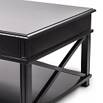 Широкий кофейный столик с ящиком Monsignor варинант исполнения - 2 | Loft Concept в Рязани