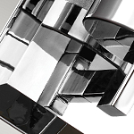 Бра для ванных комнат с цилиндрическим плафоном на прямоугольном зеркальном основании Feiss варинант исполнения - 4 | Loft Concept в Рязани