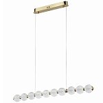 Подвесной линейный светодиодный светильник Crystal Globule Linear Hanging Lamp варинант исполнения - 2 | Loft Concept в Рязани