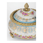 Шкатулка фарфоровая с цветочной росписью Eden Garden варинант исполнения - 2 | Loft Concept в Рязани