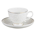 Чайный сервиз белого цвета из фарфора на 6 персон 15 предметов Floral Charm варинант исполнения - 1 | Loft Concept в Рязани