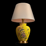 Настольная лампа желтая с изображением птиц Slip Away варинант исполнения - 10 | Loft Concept в Рязани