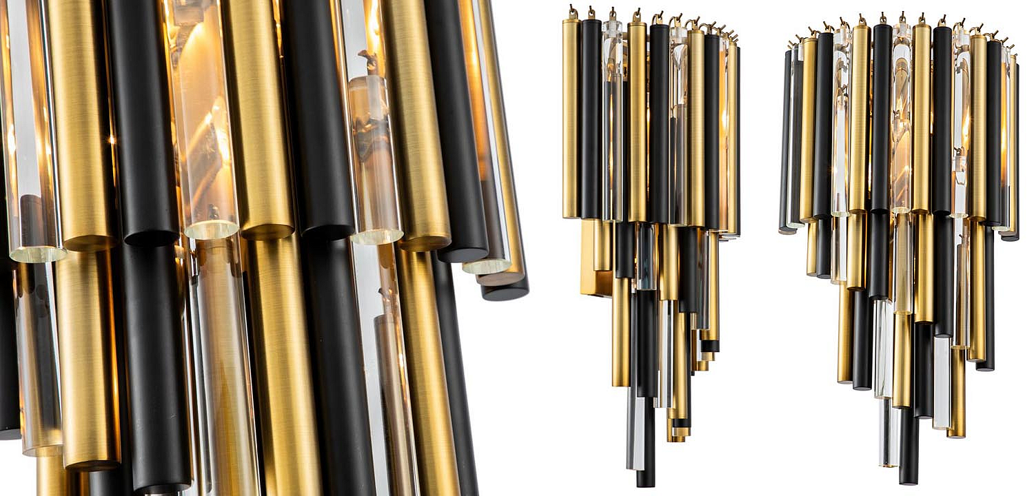 Бра Black Brass Symphony Wall Lamp Бра Black Brass Symphony Wall Lamp - Loft-Concept в Рязани