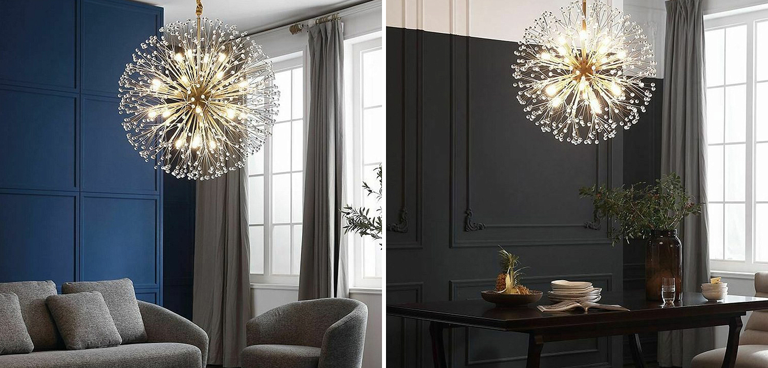Люстра Dickinson Gold Chandelier Люстра Dickinson Gold Chandelier - Loft-Concept в Рязани