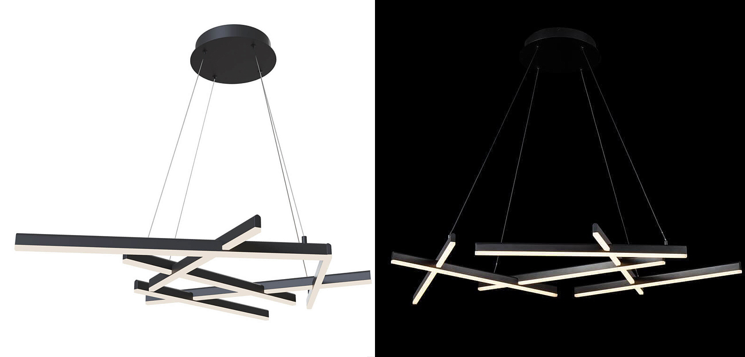 Люстра Smeragde Light Chandelier black Люстра Smeragde Light Chandelier black - Loft-Concept в Рязани