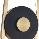 Бра с овальной рамой цвета латунь Midnight Orbit варинант исполнения - 1 | Loft Concept в Рязани