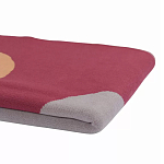 Плед из хлопка с абстрактным принтом Elysian Flow Ember варинант исполнения - 3 | Loft Concept в Рязани