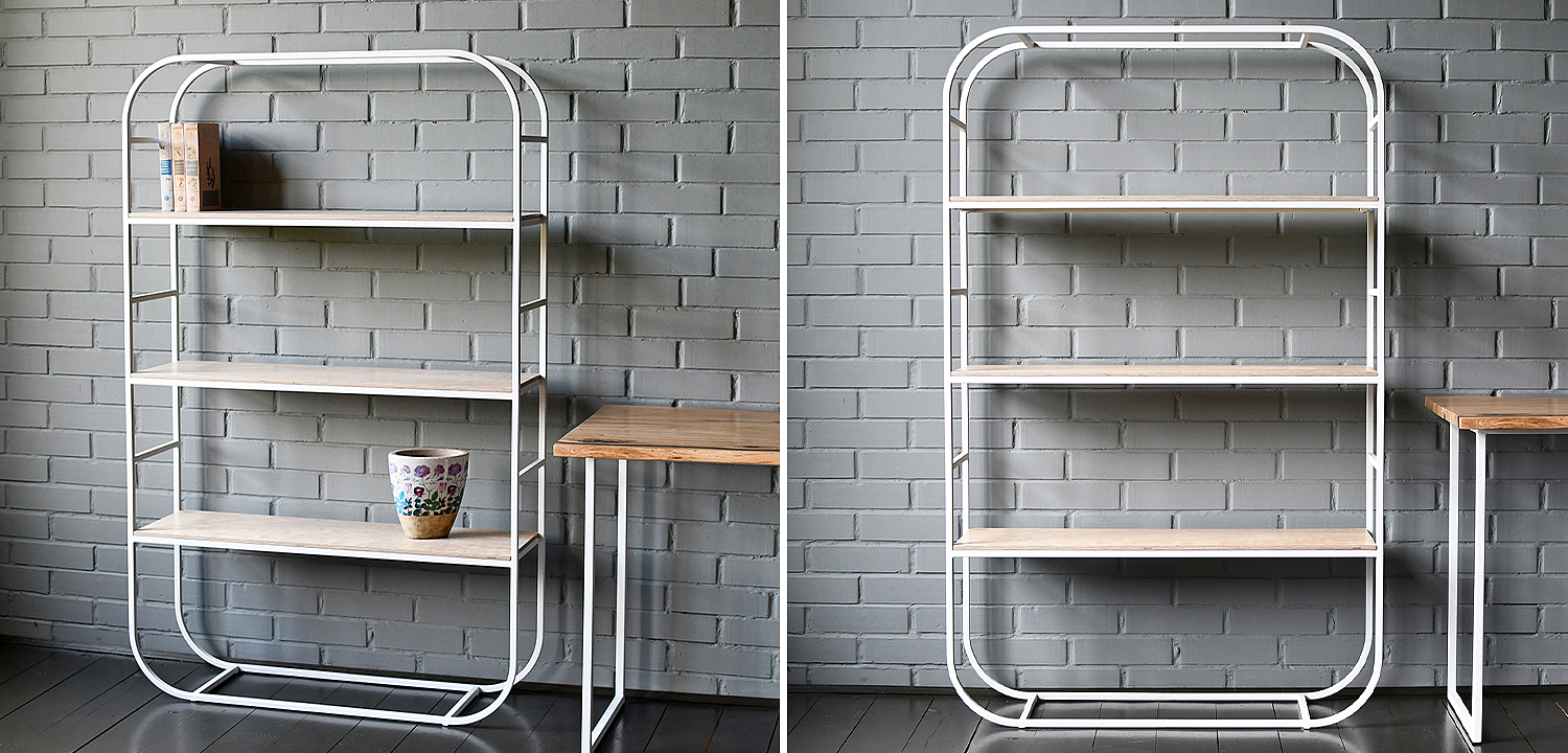 Стеллаж Parson Industrial Metal Rust Rack Стеллаж Parson Industrial Metal Rust Rack - Loft-Concept в Рязани