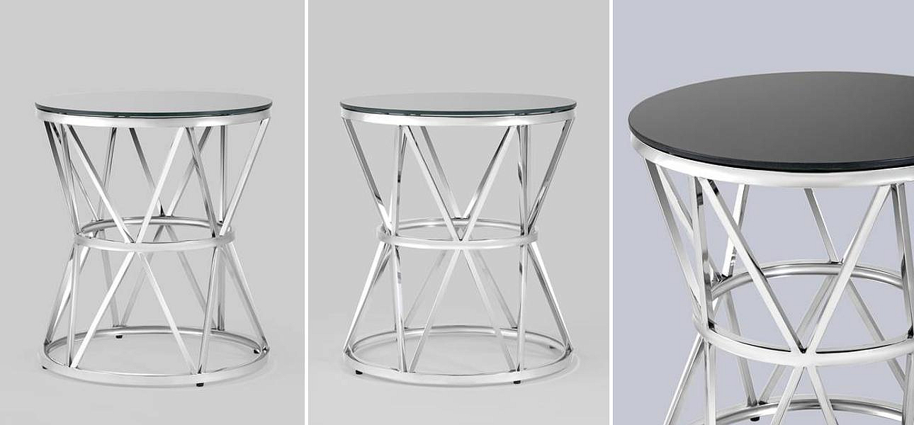 Стол приставной Beranger Collection Silver Стол приставной Beranger Collection Silver - Loft-Concept в Рязани