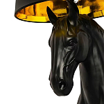 Horse Statue Floor Lamp Большой светильник Черная Лошадь варинант исполнения - 1 | Loft Concept в Рязани